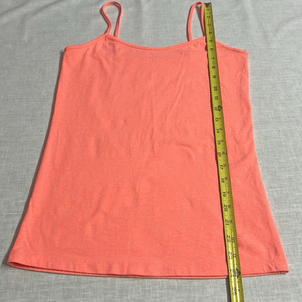 🌞 No boundaries orange spaghetti string cami tan… - image 12